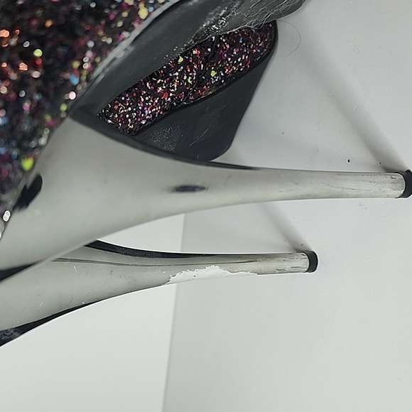 Charlotte Russe Glitter Heels - Picture 5 of 6